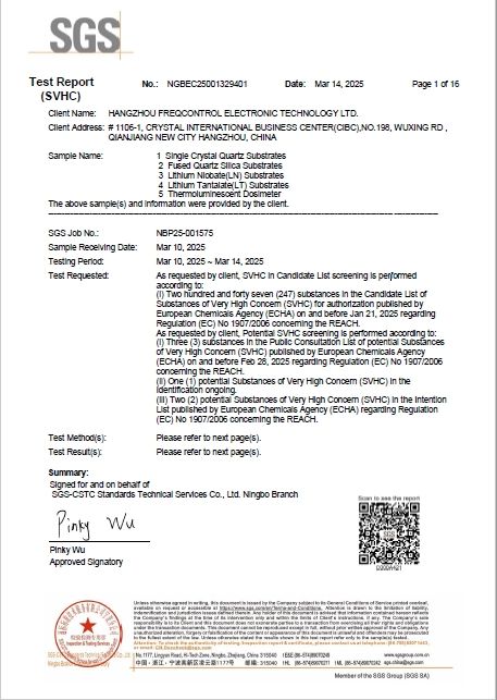 REACH LiTaO3 2025 English