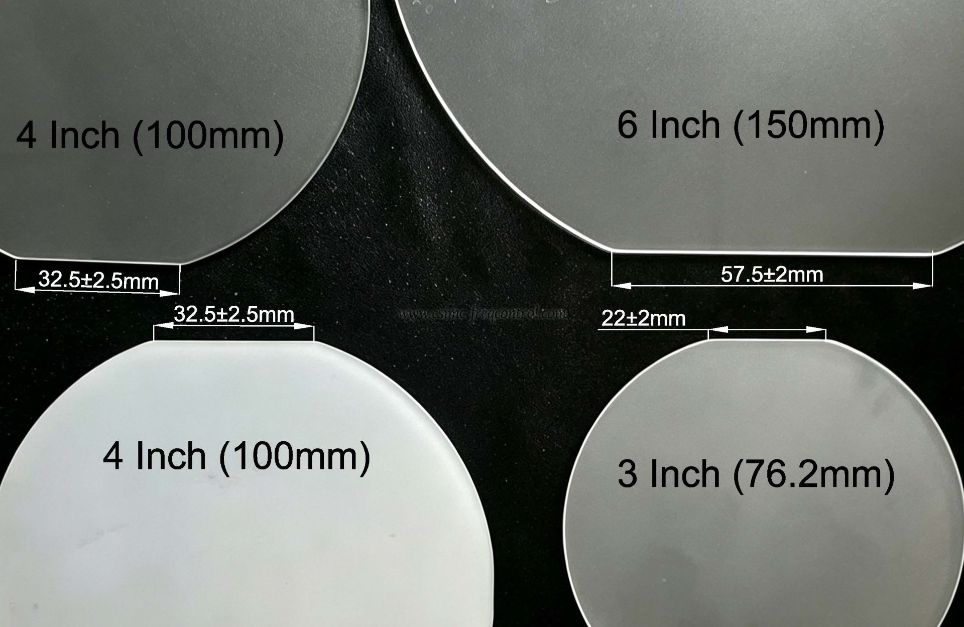 2 to 12 Inch Wafer Flat or Notch Standard